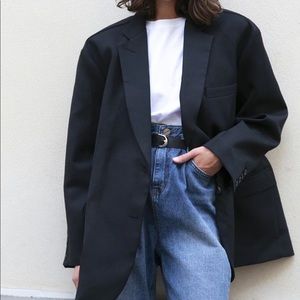 The Frankie Shop Oversized Boyfriend Blazer One Size NWT